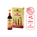 Nước Mắm Phú Quốc Khải Hoàn 520ml 43 cặp 2 chai