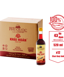 nuoc mam phu quoc khai hoan 520ml 43 dam