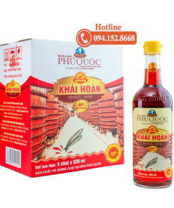 nước mắm khải hoàn 520ml 40 độ đạm